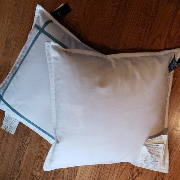 NWT - (set of 2) Ralph Lauren - Eden Frame 18" Square Decorative Throw Pillows - Picture 4 of 4